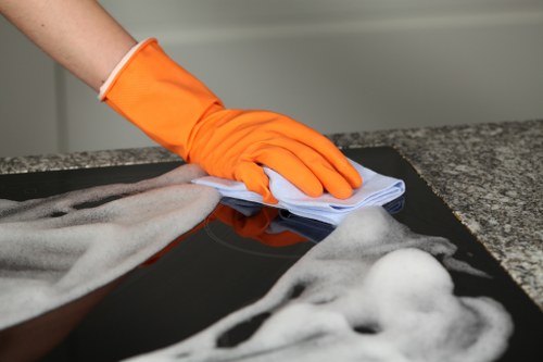 Local cleaning company in W5 maintaining an office space