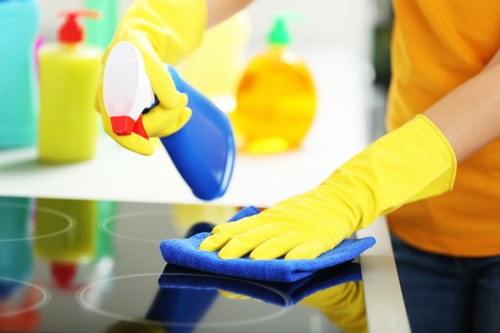Final stage of carpet cleaning complaint resolution process