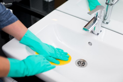 Pricing details for a carpet clean in a busy local area