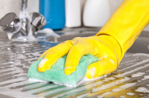 Deep cleaning service in W5 for kitchen and living areas